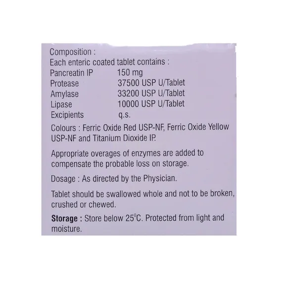enzase 10000mg tablet 10's